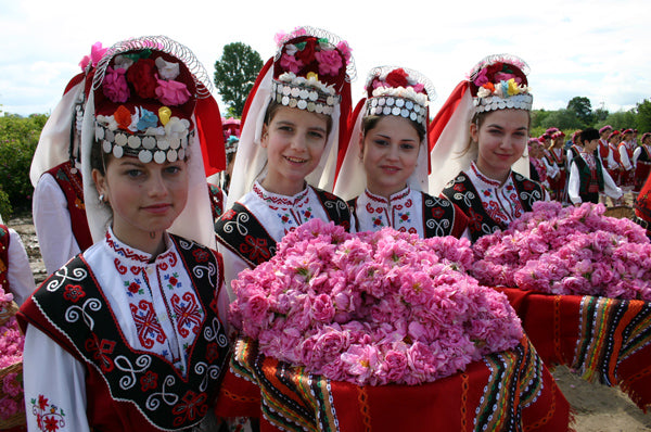 Bulgarian ROSE OIL - 0.3% OTTO Essence Perfume 2.1ml Wood Box Muskal Hand made