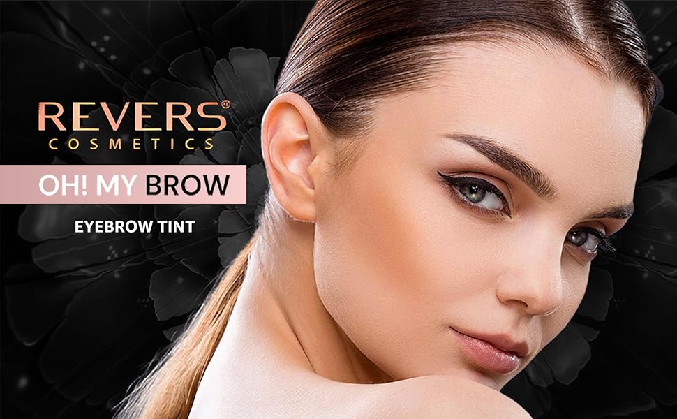 REVERS Cosmetics HENNA FOR EYEBROWS OH ! with argan oil and castor oil