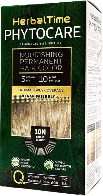 ROSA IMPEX HERBAL TIME PHYTOCARE NOURISHING PERMANENT HAIR COLOUR DYE VEGAN