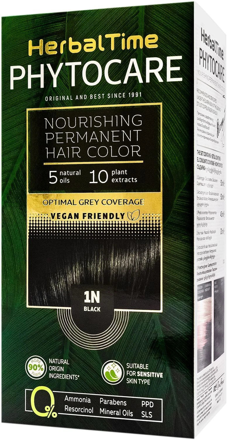 ROSA IMPEX HERBAL TIME PHYTOCARE NOURISHING PERMANENT HAIR COLOUR DYE VEGAN