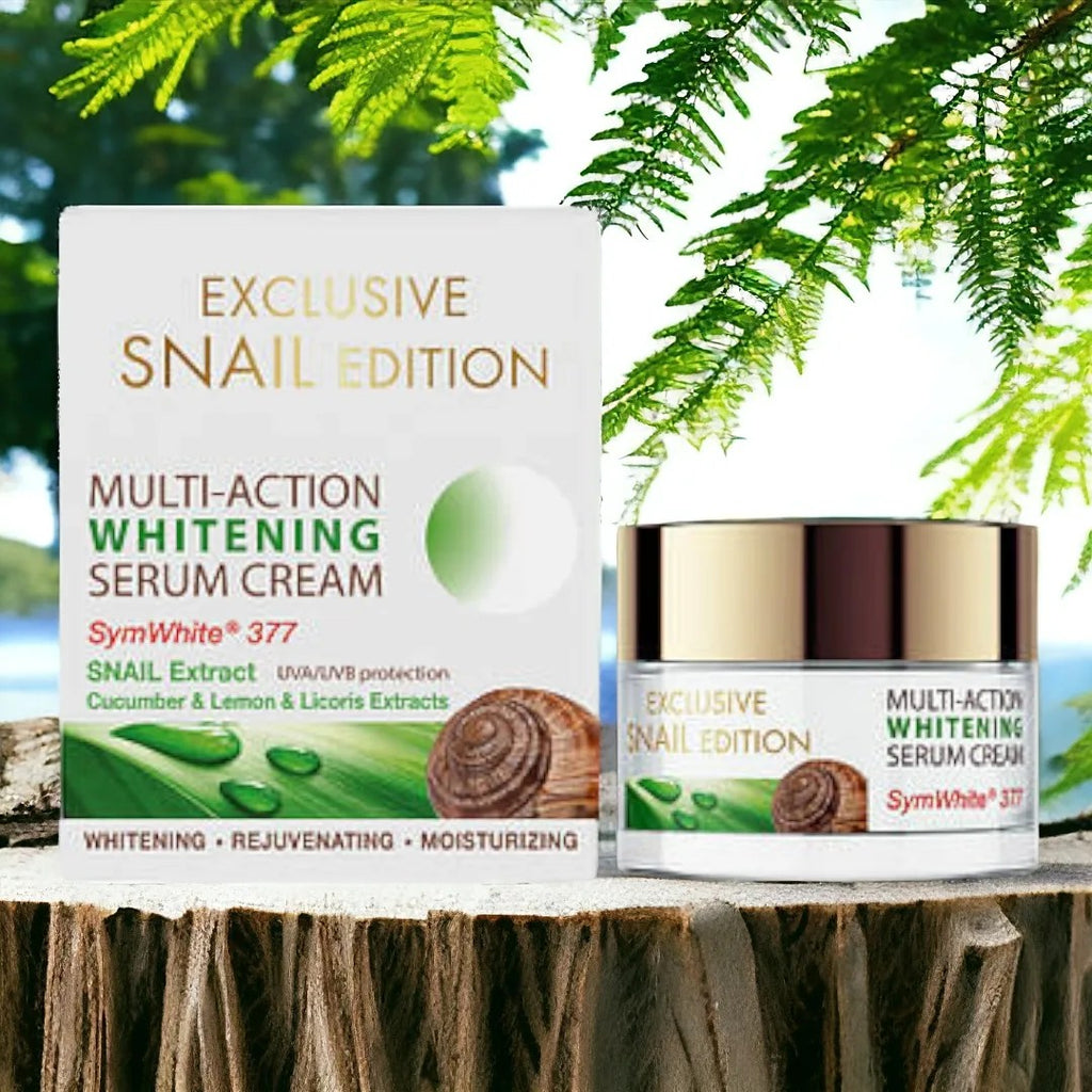 ARSY NEW MULTI–ACTION WHITENING 50ml SERUM CREAM Snail extract Anti wrinkle Hydrating