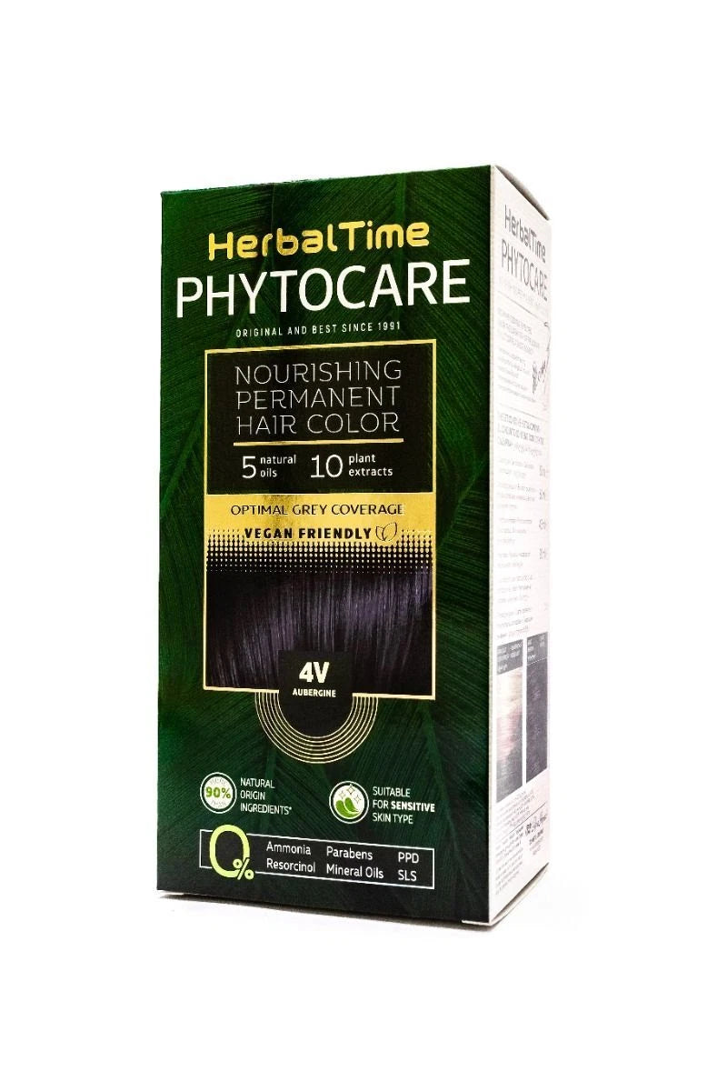 ROSA IMPEX HERBAL TIME PHYTOCARE NOURISHING PERMANENT HAIR COLOUR DYE VEGAN