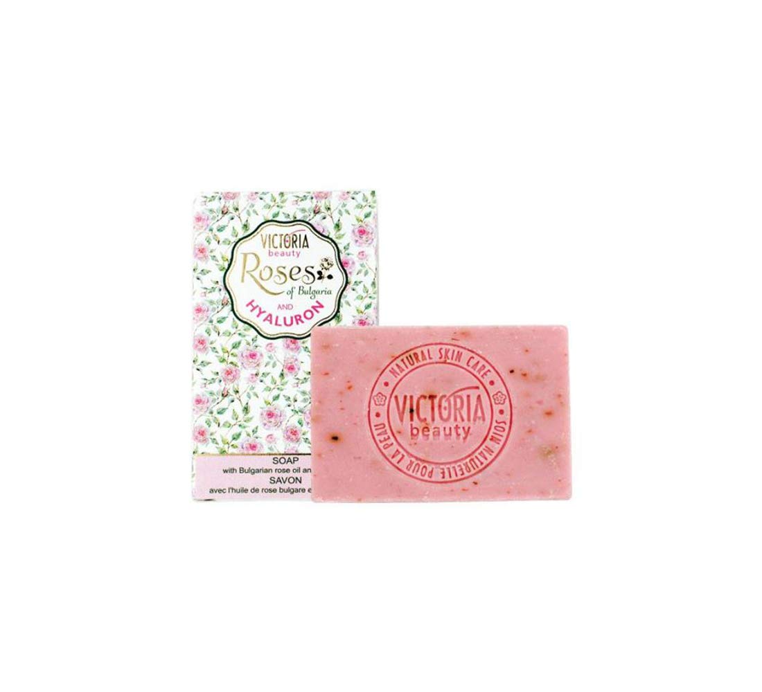 Victoria Beauty "Roses of Bulgaria & Hyaluron" 70 gr Glycerin Soap with Rose Oil & Hyaluron