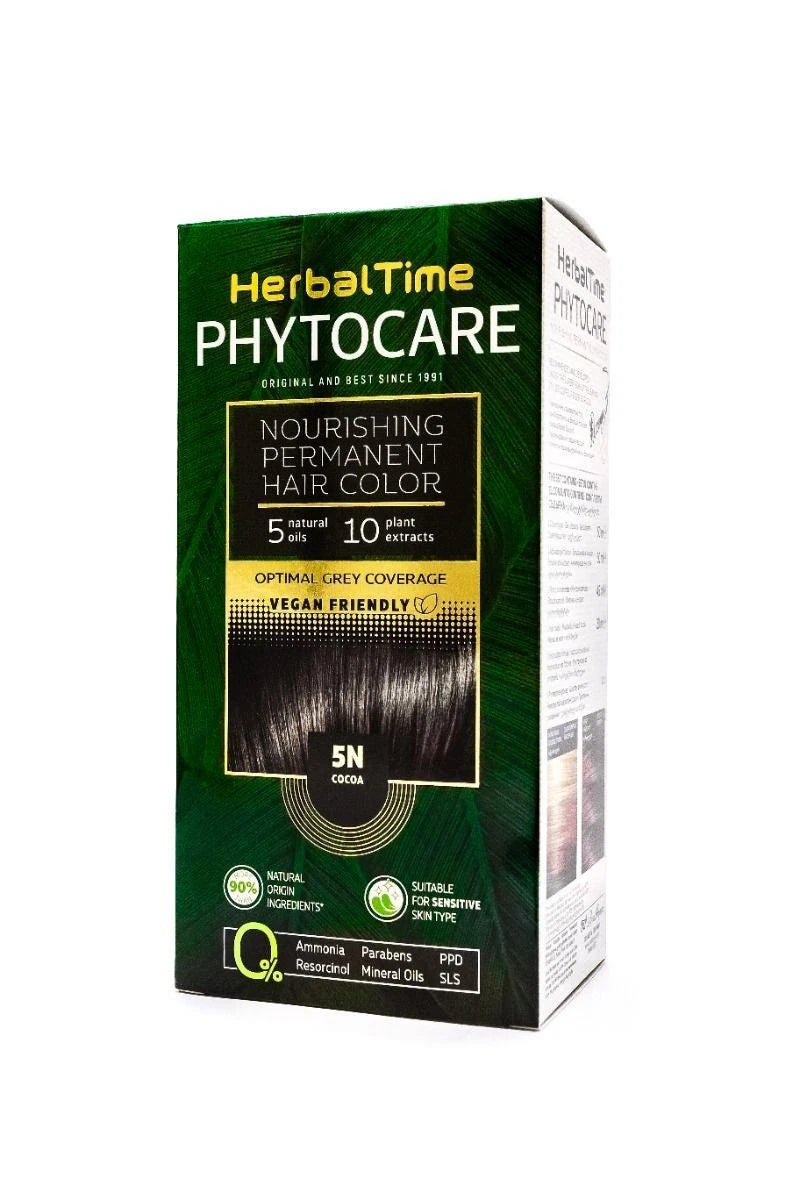 ROSA IMPEX HERBAL TIME PHYTOCARE NOURISHING PERMANENT HAIR COLOUR DYE VEGAN