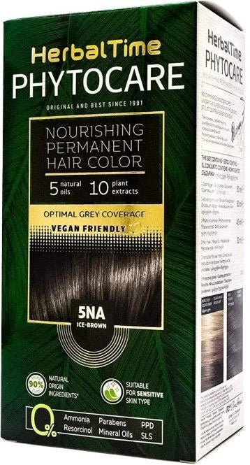 ROSA IMPEX HERBAL TIME PHYTOCARE NOURISHING PERMANENT HAIR COLOUR DYE VEGAN