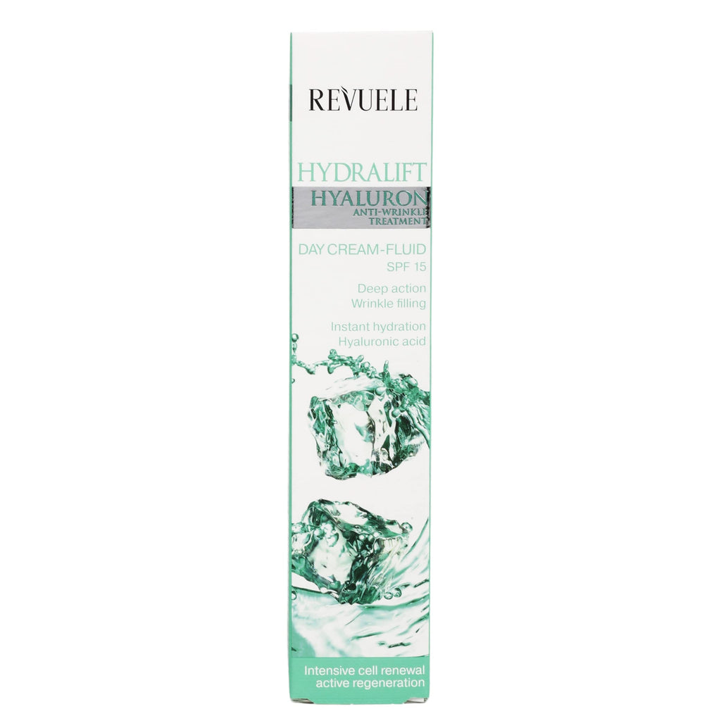 REVUELE HYDRALIFT HYALURON ANTI– WRINKLE TREATMENT DAY CREAM– FLUID 50ml EU made
