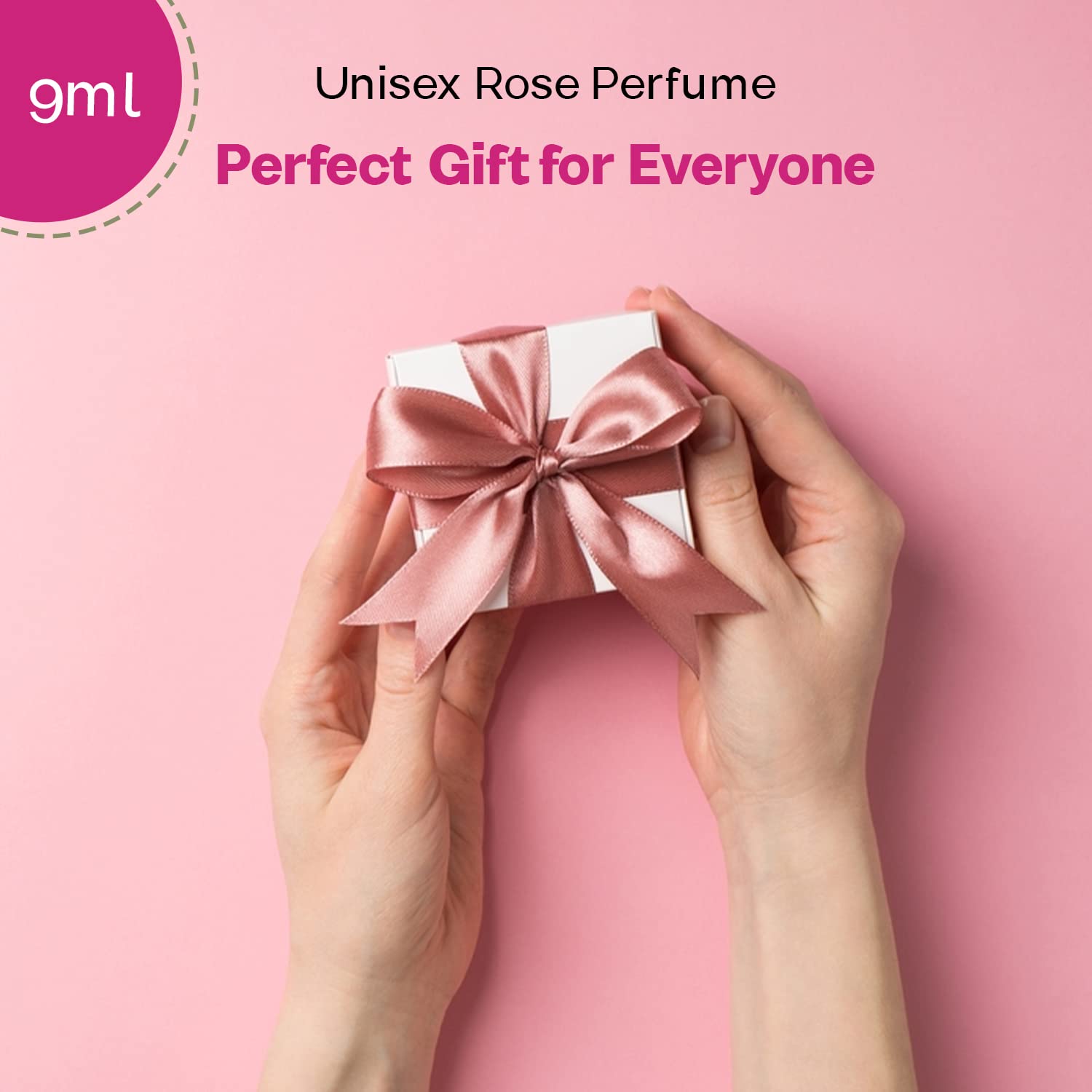 Roll-on parfum 100% Pure Bulgaria Rose oil Parabens FREE No alcohol 9 ml 0.32OZ