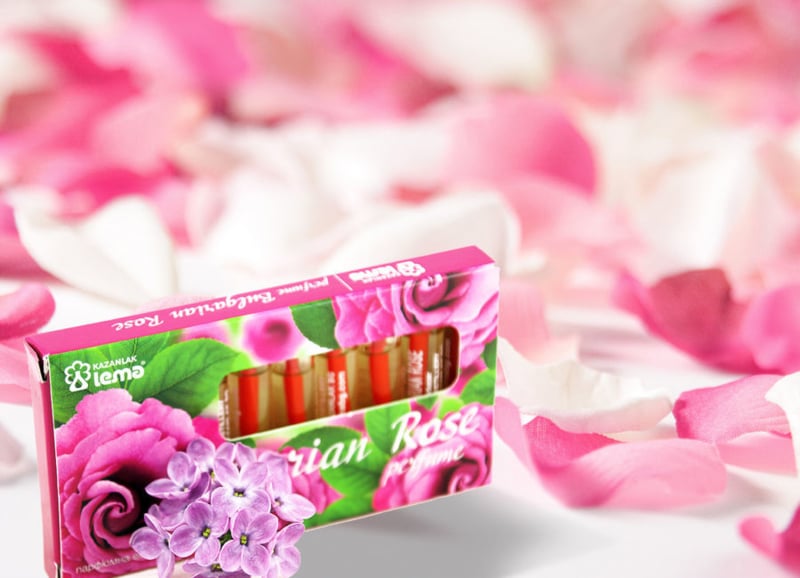 100% Genuine Bulgarian 0.3 % Pure ROSE OIL (OTTO) Perfume 10 x 2.1ml Certified