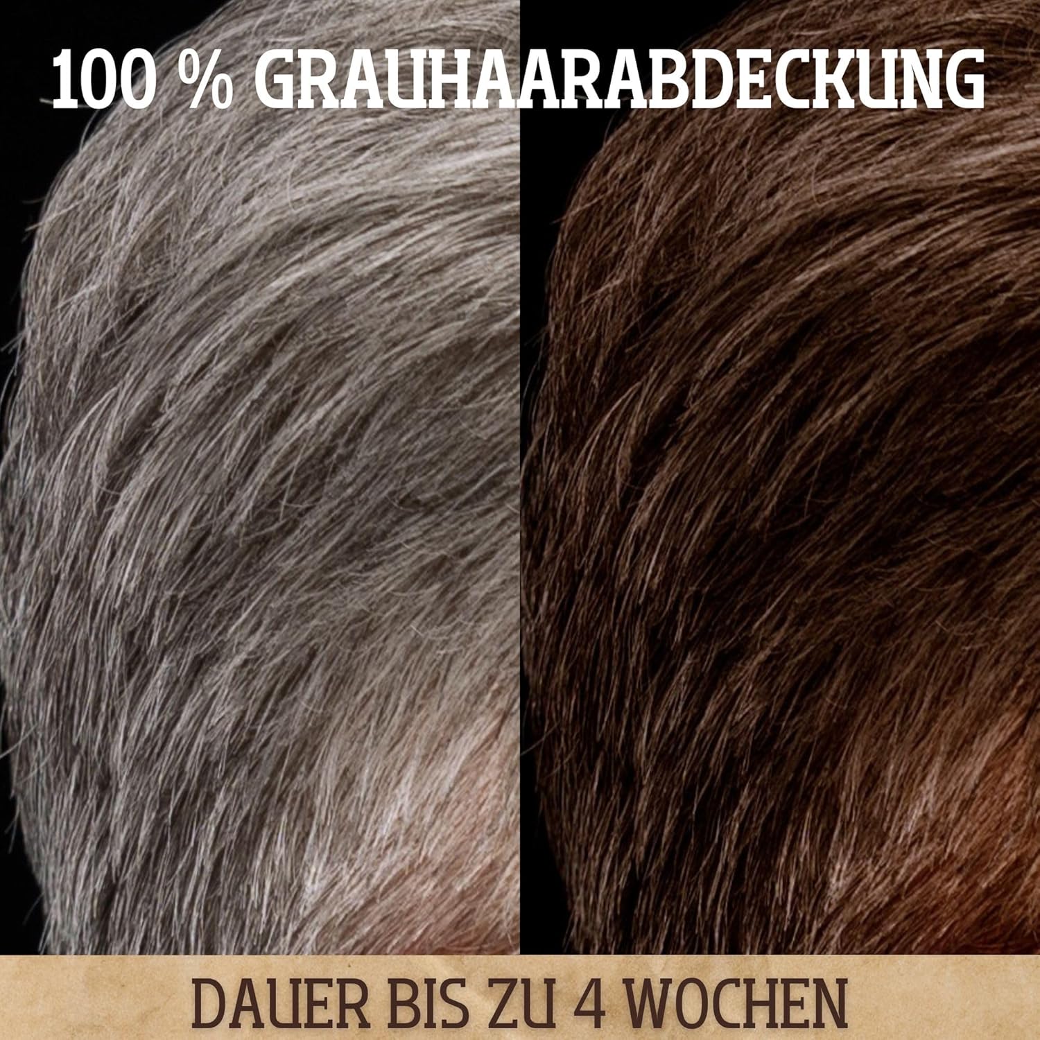 New Men's Master BROWN Hair Coloring Shampoo Cover 25ml Sachet Result in 5 min