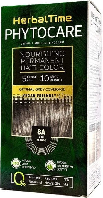 ROSA IMPEX HERBAL TIME PHYTOCARE NOURISHING PERMANENT HAIR COLOUR DYE VEGAN
