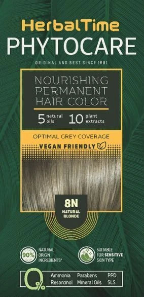 ROSA IMPEX HERBAL TIME PHYTOCARE NOURISHING PERMANENT HAIR COLOUR DYE VEGAN