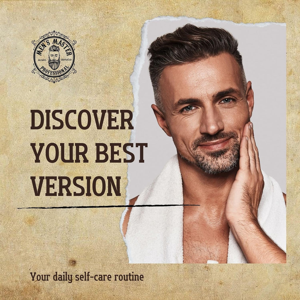 New Men's Master BLACK Hair Coloring Shampoo Cover 25ml Sachet Result in 5 min