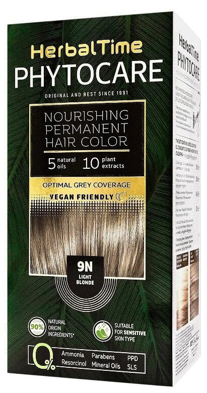 ROSA IMPEX HERBAL TIME PHYTOCARE NOURISHING PERMANENT HAIR COLOUR DYE VEGAN