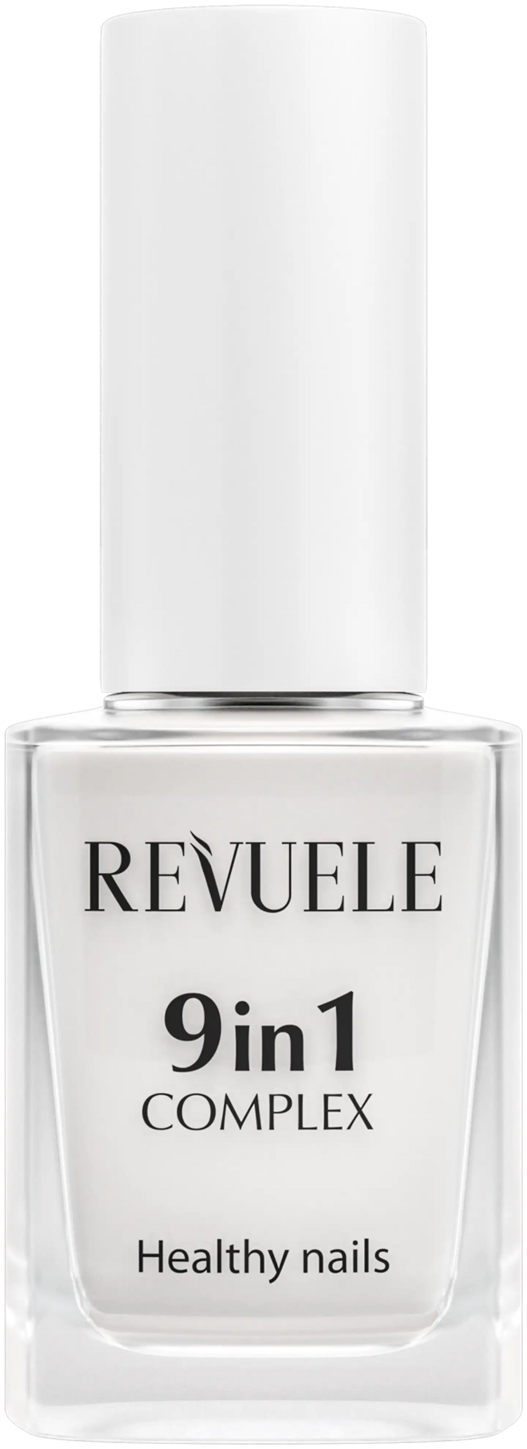 REUELE- Nail Therapy 9 in 1 COMPLEX Healthy Nails Strong Nail Complex + Argan oil , Vitamins , Silk Proteins Solution to all problems 10 ml