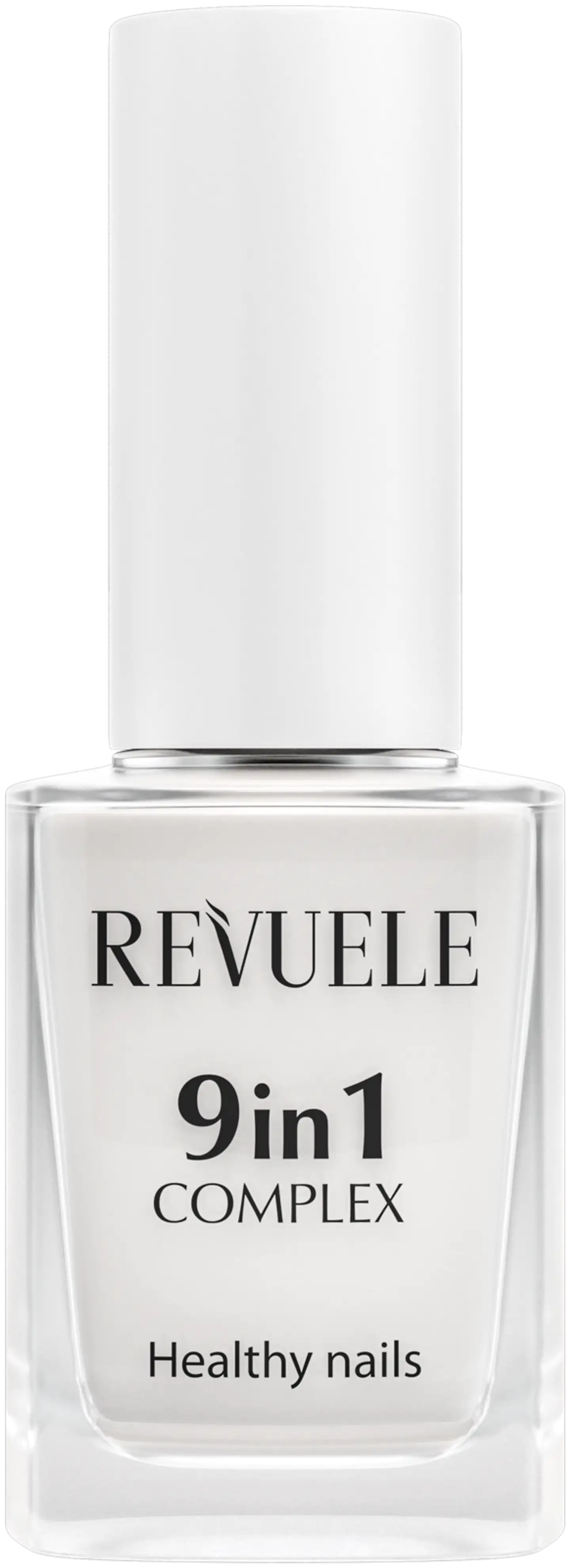 REUELE- Nail Therapy 9 in 1 COMPLEX Healthy Nails Strong Nail Complex + Argan oil , Vitamins , Silk Proteins Solution to all problems 10 ml