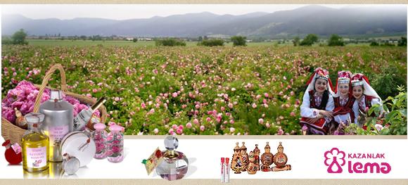 Lema 100% Natural Pure Bulgarian rose oil in a wooden souvenir 0.5ml certified