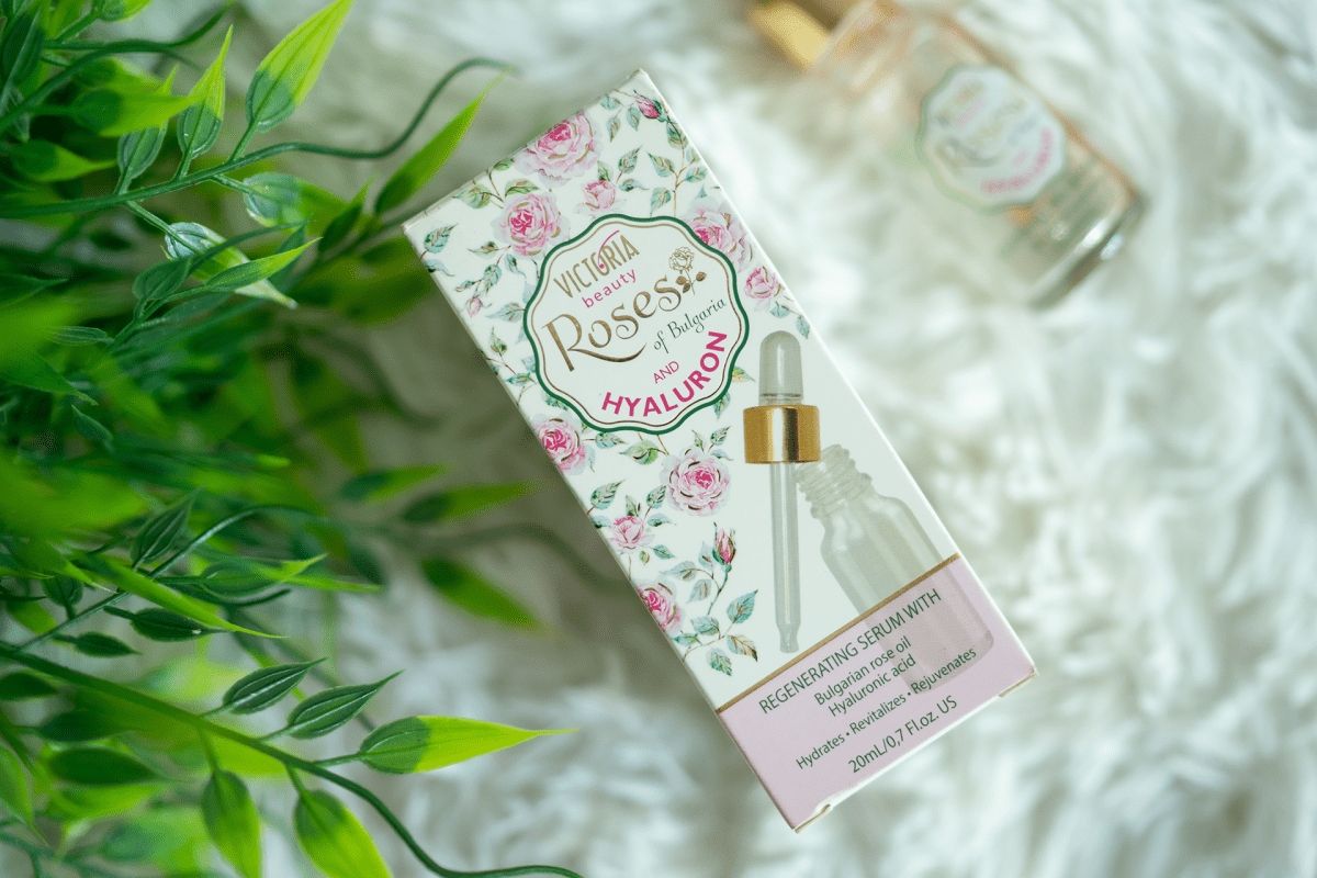 Victoria Beauty Roses of Bulgaria Regenerating Face Serum – with Hyaluronic Acid & Natural Rose Oil (20ml)