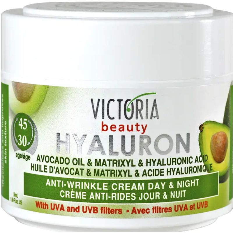 Victoria Beauty Avocado oil Matrixyl Hyaluronic Acid Anti-wrinkle cream 50gr