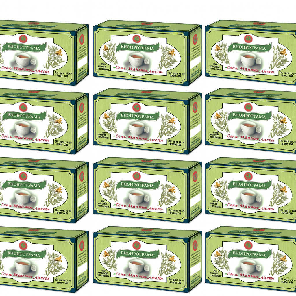 Bioprogramma Natural Senna Tea Bulk Pack –  Herbal Colon Cleanse & Detox ( 18 Boxes)