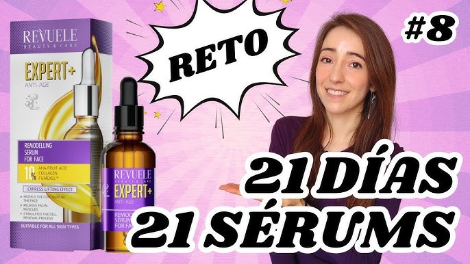 REVUELE EXPERT + ANTI-AGE REMODELLING SERUM FOR FACE 10% AHA FRUIT ACID , COLLAGEN , FILMEXEL™