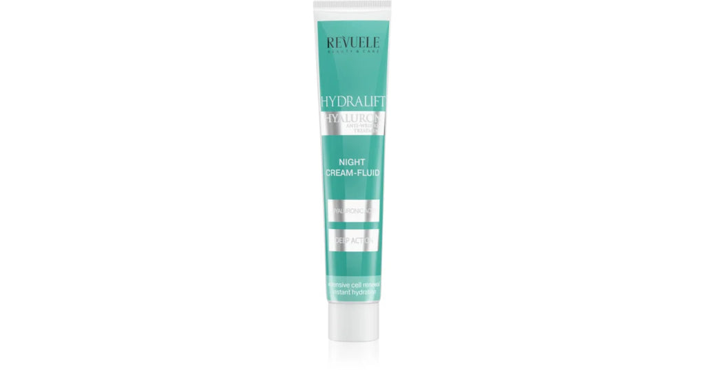 REVUELE HYDRALIFT HYALURON ANTI–WRINKLE TREATMENT NIGHT CREAM–FLUID 50ml EU made