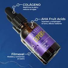REVUELE EXPERT + ANTI-AGE REMODELLING SERUM FOR FACE 10% AHA FRUIT ACID , COLLAGEN , FILMEXEL™