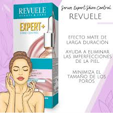 REVUELE EXPERT+SHINE CONTROL SMOOTHING 25 ml FACE SERUM 10% EVERMATT™ , FRUIT AHA ACID