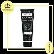 REVUELE NO PROBLEM :) Charcoal Mask 80 ml e 2.71 fl. OZ Facial peel of mask film Against acne and blackheads