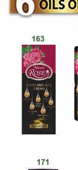 ARSY Nail,Skin,Hand Cream, Natural Bulgarian Rose Oil, Bio Argan, Paraben Free 50 ml