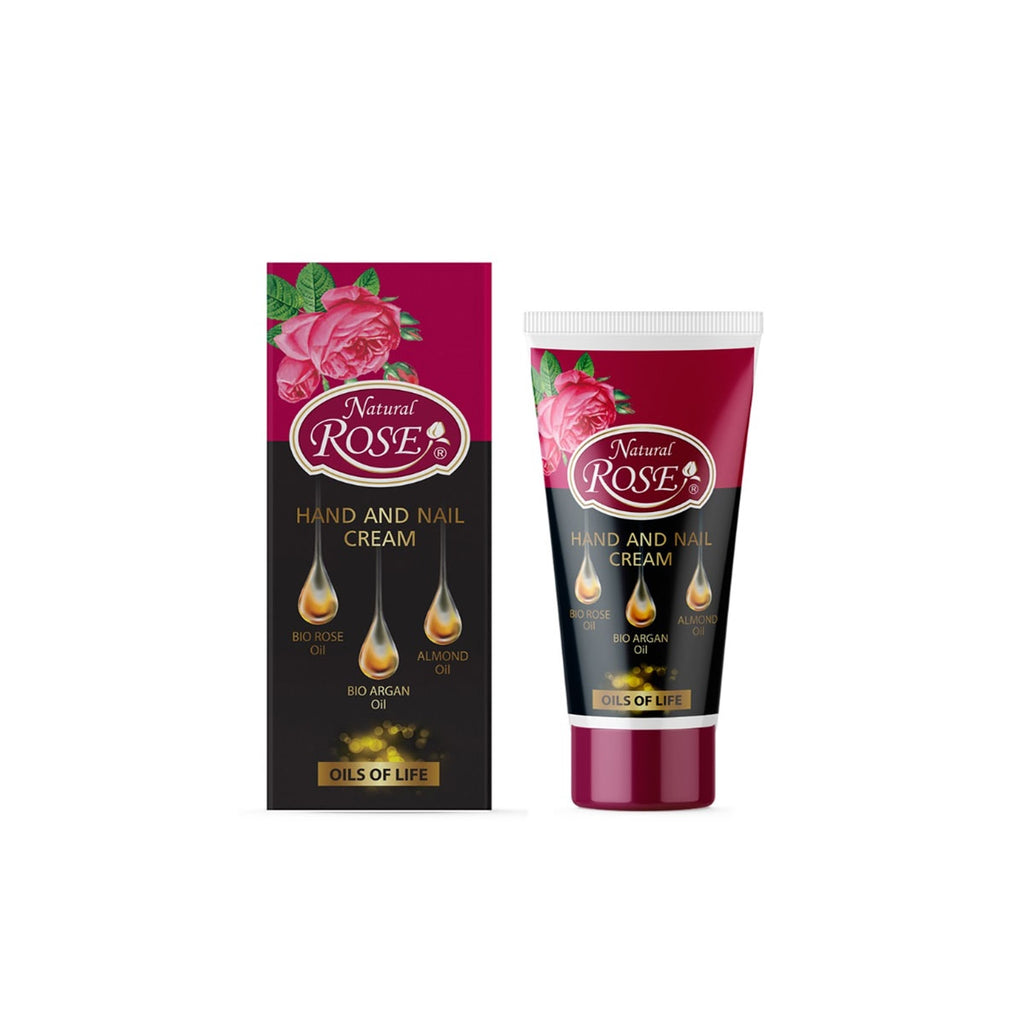 ARSY Nail,Skin,Hand Cream, Natural Bulgarian Rose Oil, Bio Argan, Paraben Free 50 ml