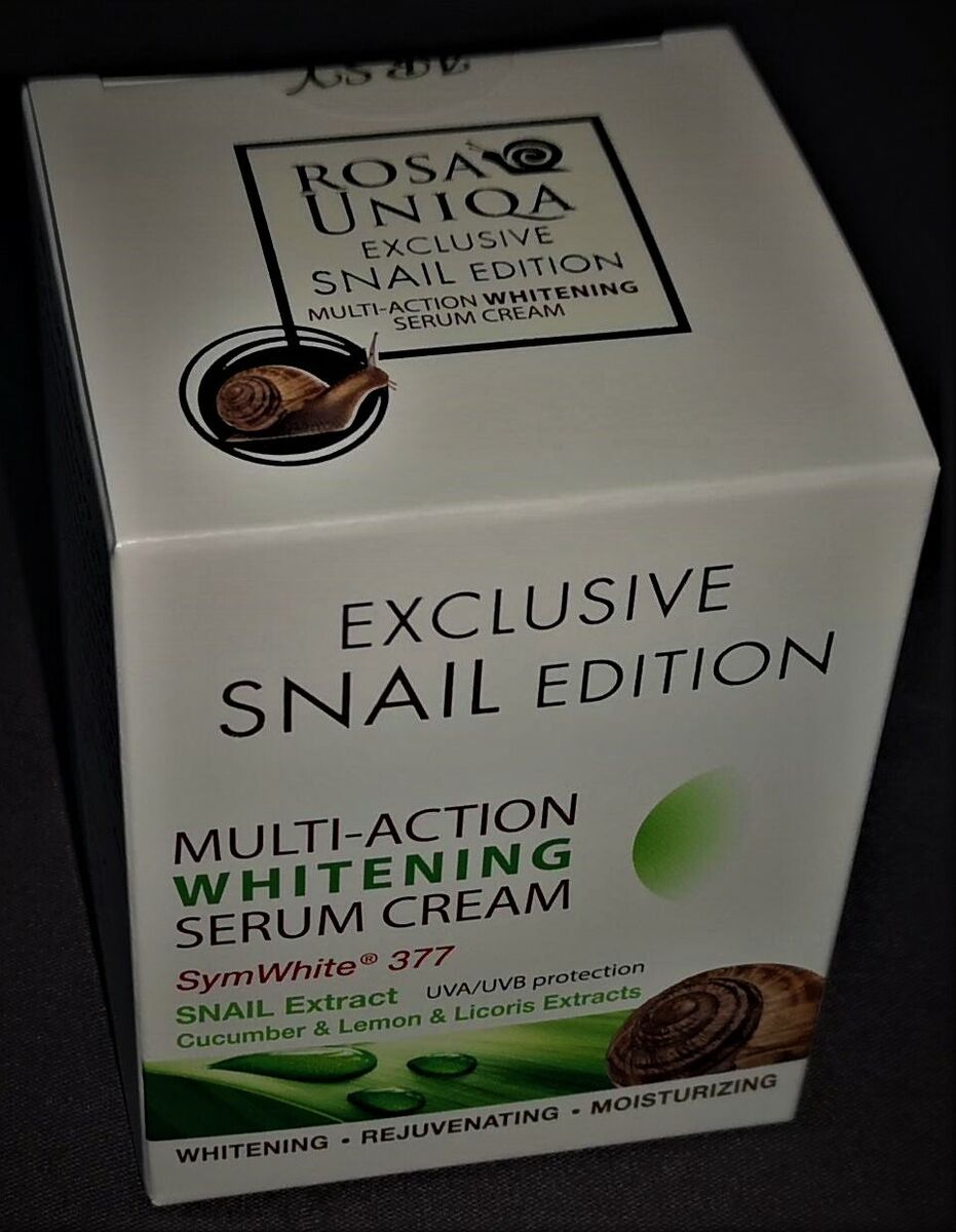 ARSY NEW MULTI–ACTION WHITENING 50ml SERUM CREAM Snail extract Anti wrinkle Hydrating