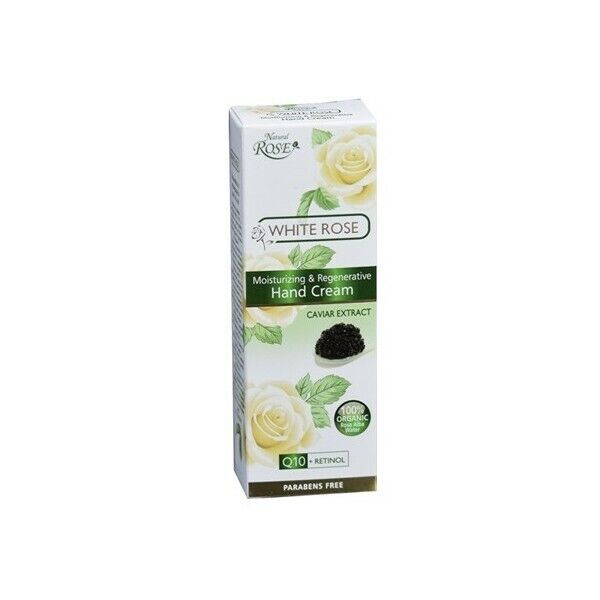 ARSY Moisturizing & Regenerative 75ml Hand cream White Rose Alba water Caviar extract