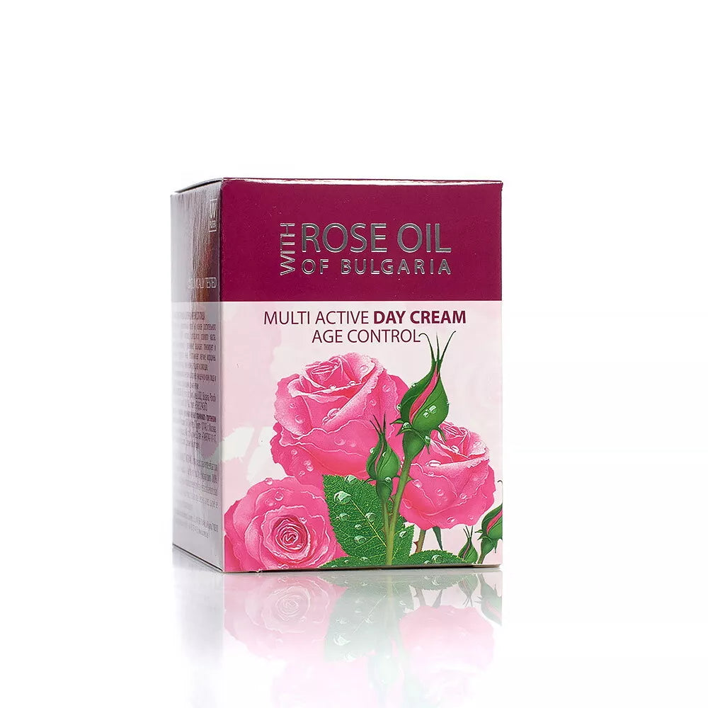 BIOFRESH Age Control Multi Active Day Cream 50ml 100% Pure Bulgarian Rose Oil