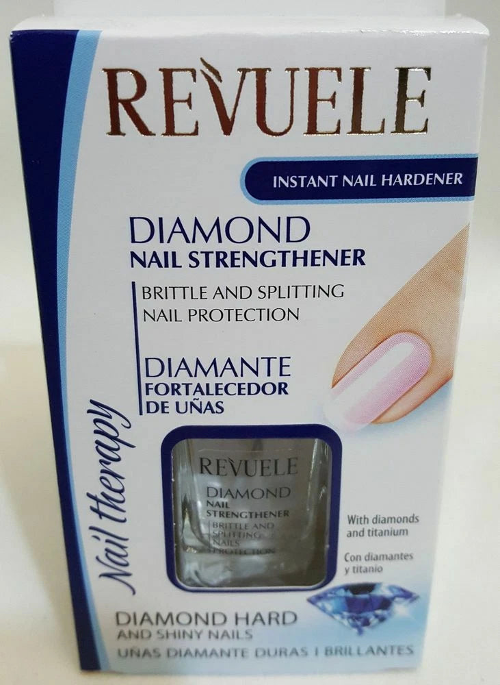 REVUELE  DIAMOND NAIL STRENGTHENER BRITTLE AND SPLITTING NAILSPROTECTIONS 10 ml