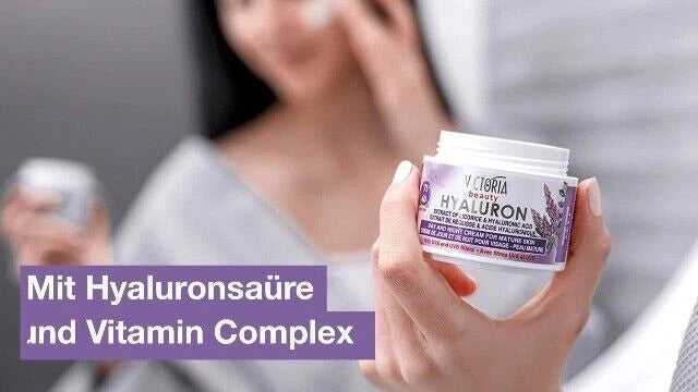 Victoria Beauty Face Cream for Mature Skin Age 60-75 Day & Night Anti Wrinkle Moisturiser 50ml