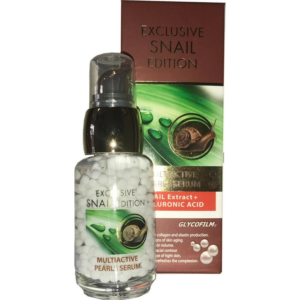 ARSY ROSA UNIQUA EXCLUSIVE SNAIL EDITION 30 ml MULTIACTIVE PEARLS SERUM SNAIL EXTRACT + HYALURONIC ACID