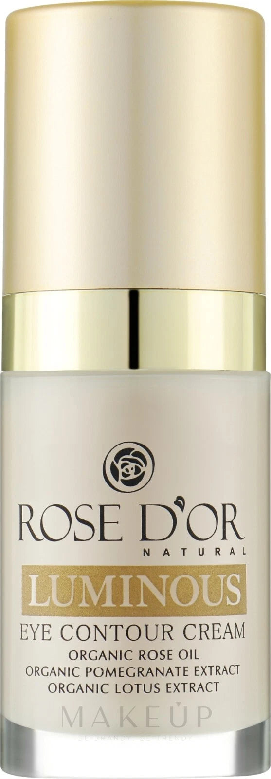 Bulgarian Rose Karlovo “ Rose D`or Luminous “ Eye contour cream 15 ml