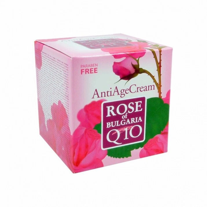 BIOFRESH ROSE OF BULGARIA 50ml Anti Age cream Natural rose oil & Q10 Rejuvenates