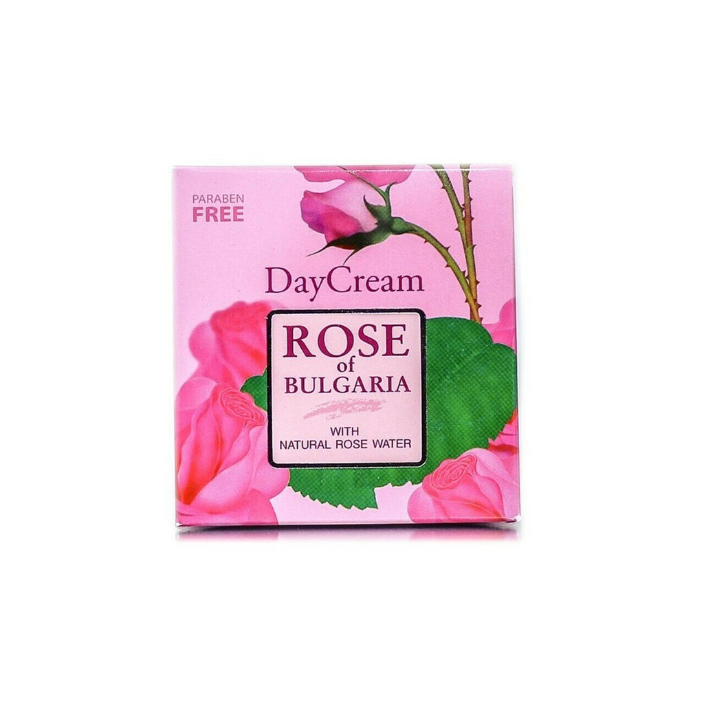 BIOFRESH Rose of Bulgaria Day Cream with Natural Rose Water 50ml Moisturizes, soothes