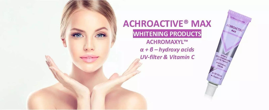 ACHROACTIVE MAX CREAM WHITENING EFFECT UV ACHROMAXYL DARK,AGE SPOT 45ml EU made