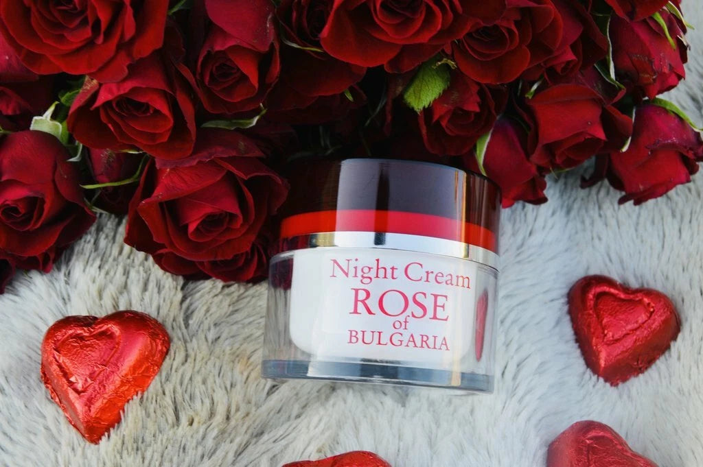 BIOFRESH Rose of Bulgaria Night Cream with Natural Rose Water 50ml Moisturizes Soothes