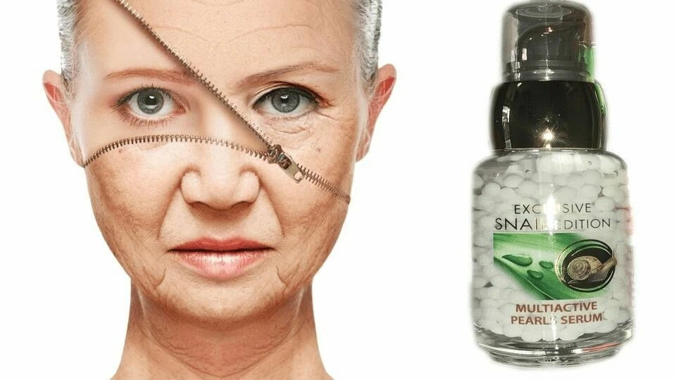 ARSY ROSA UNIQUA EXCLUSIVE SNAIL EDITION 30 ml MULTIACTIVE PEARLS SERUM SNAIL EXTRACT + HYALURONIC ACID