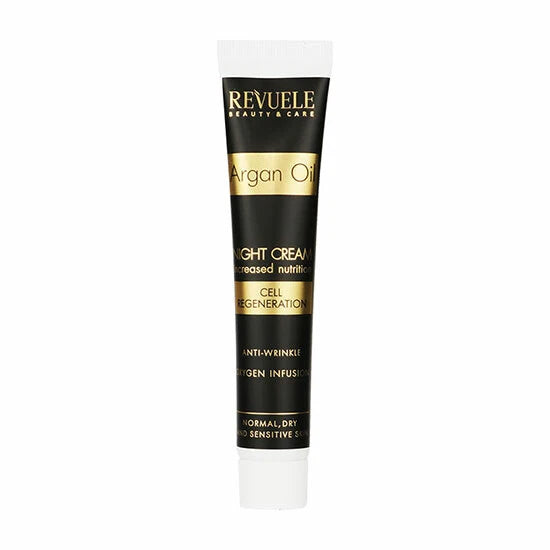 REVUELE BEAUTY & CARE 50 ml Moisturizing Night Face Cream Anti-Wrinkle Argan Oil