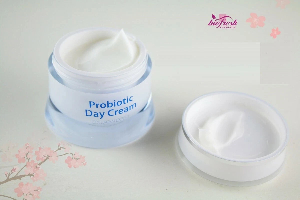 BioFresh Collagen expert Probiotic Day Cream Rose Oil Bulgaria Yoghurt 50ml Shea Butter
