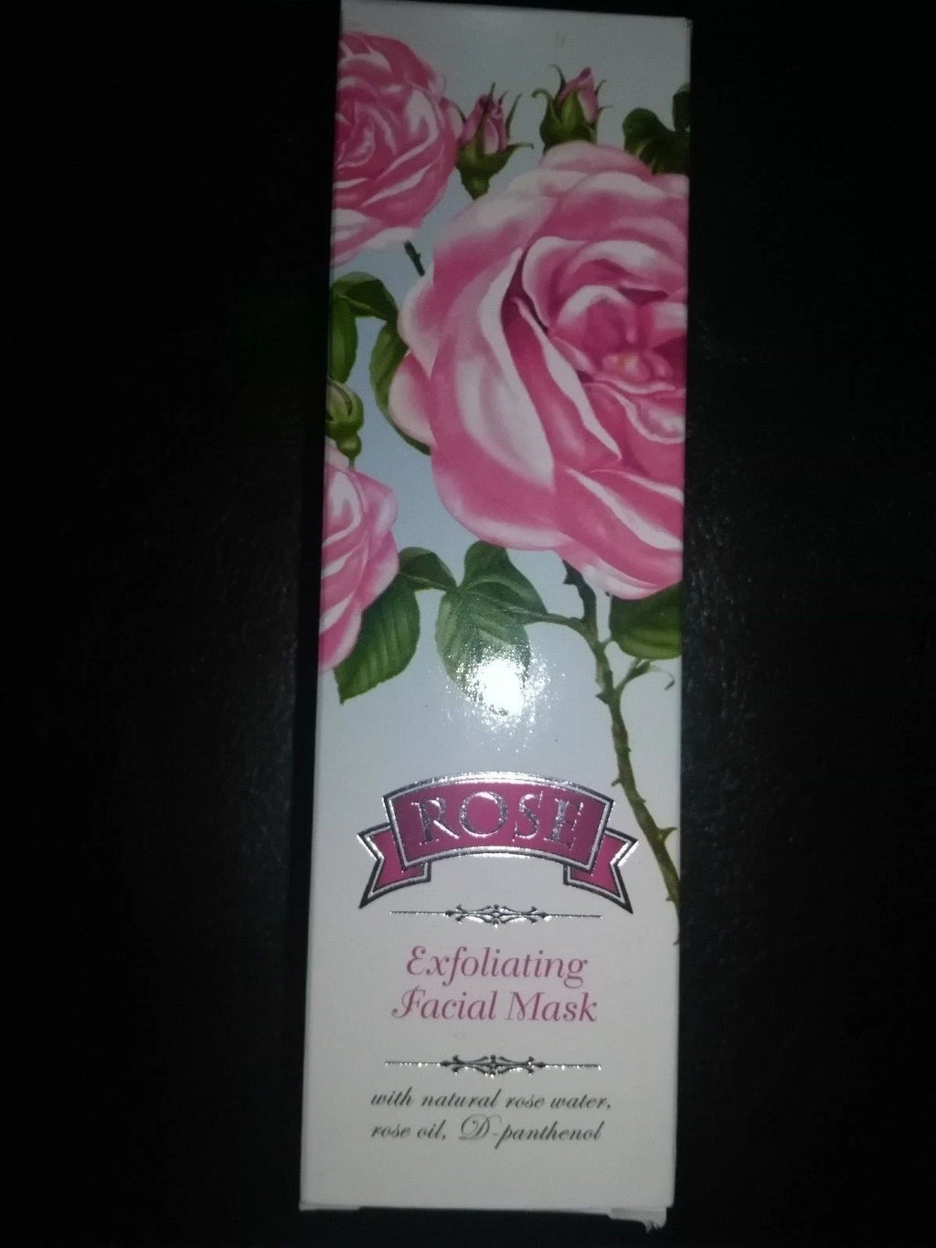 ROSE Exfoliating Face Mask Natural Bulgarian Rose Water, Oil & D-panthenol 75ml