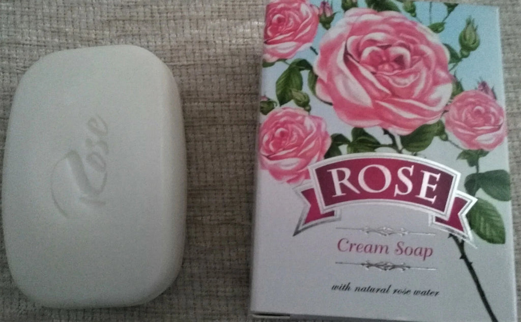 CREAM SOAP “ROSE ORIGINAL ” 100 % Pure Natural Rose Water& Bulgarian Rose Oil 100 gr