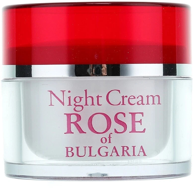 BIOFRESH Rose of Bulgaria Night Cream with Natural Rose Water 50ml Moisturizes Soothes
