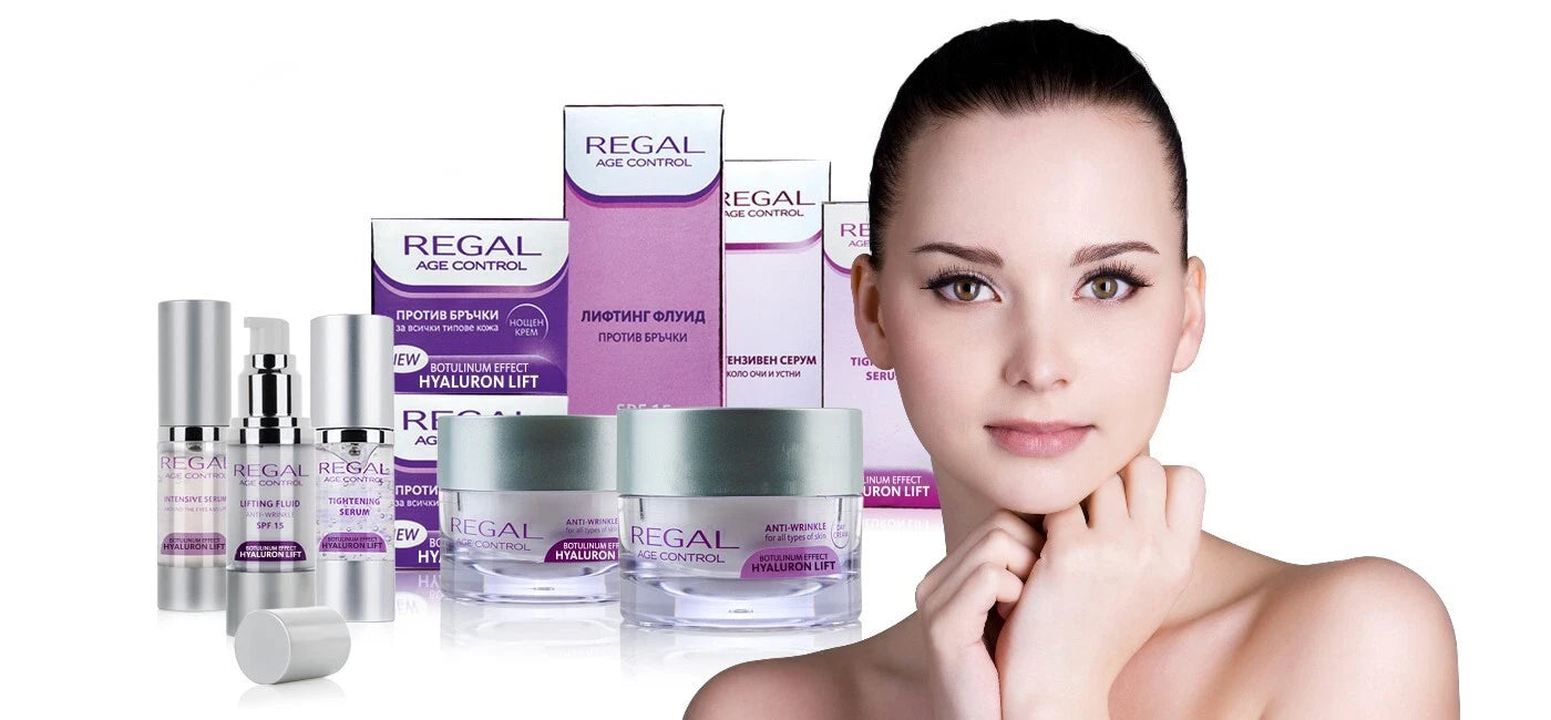 Regal Age Control 30 ml Tightening anti-wrinkle serum, Hyaluronic Acid, Collagen