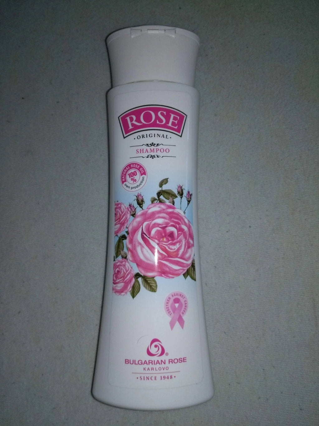 Rose original Hair shampoo Bulgarian Rose Natural Pure Oil & water 200ml