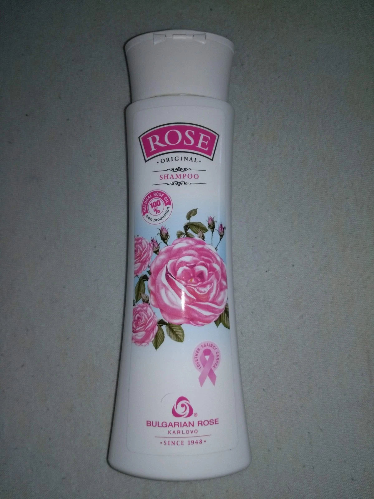 Rose original Hair shampoo Bulgarian Rose Natural Pure Oil & water 200ml
